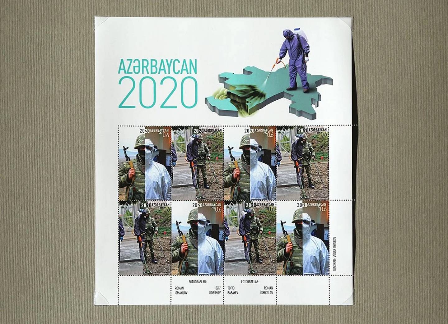 azerbajdzjanskt frimärke