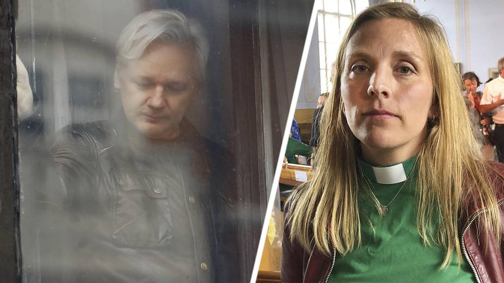 Anna Ardin, diakon i Equmeniakyrkan, som polisanmälde Julian Assange för sexuella övergrepp.