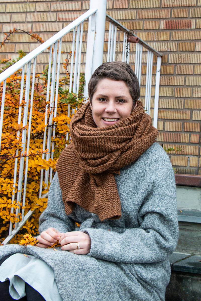 Linda Rea, Växjö, ungdomsledare i Ulriksbergskyrkan, berättar om sin cancersjukdom. 