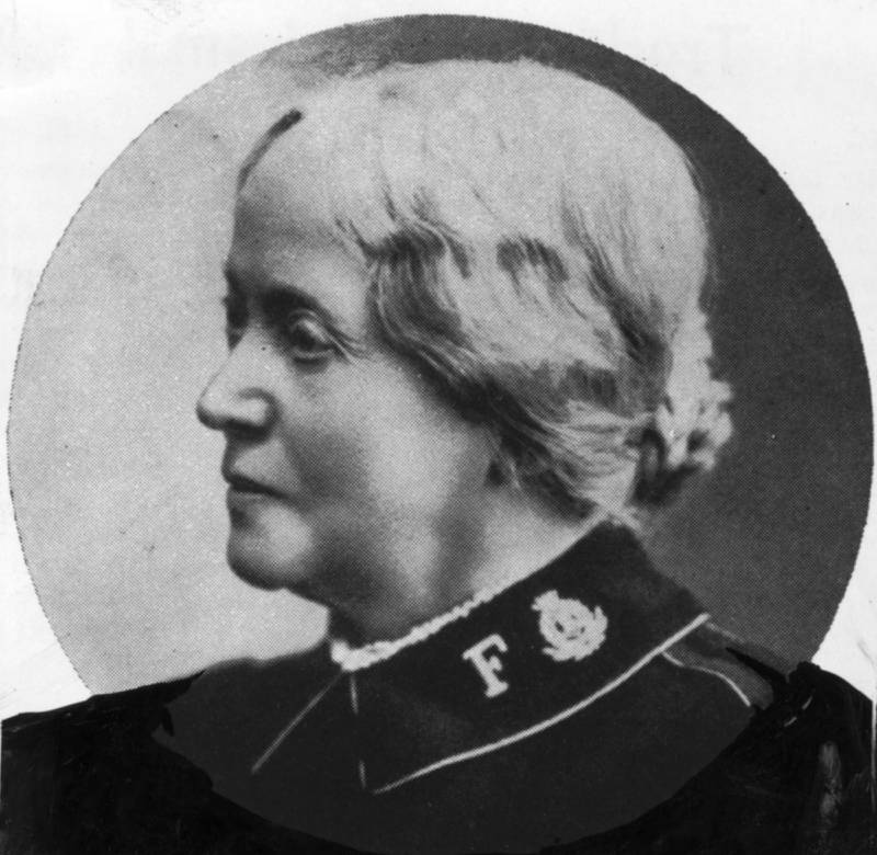 Hanna Ouchterlony ledde Frälsningsamén i Sverige.
