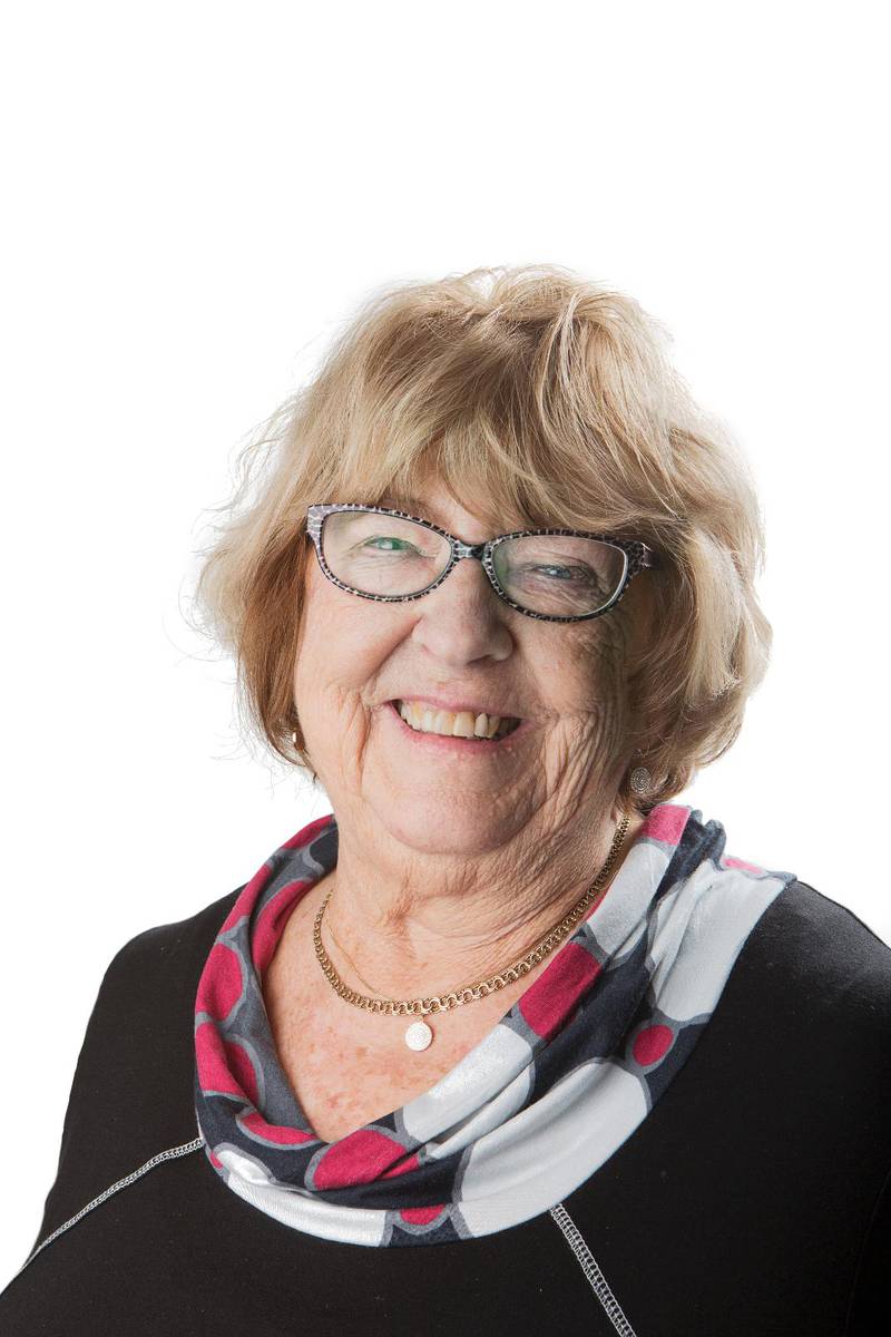 Gunilla Nyström, 80 år.
