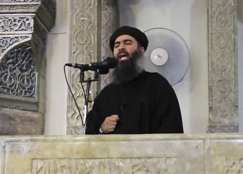 Abu Bakr al-Baghdadi är IS ledare.
