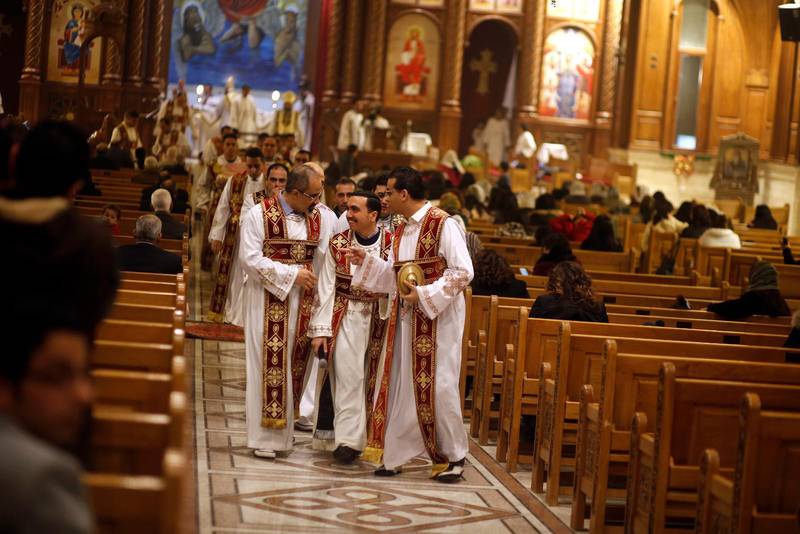 Öppnandet av den ortodoxa katedralen ägde rum under den ortodoxa julaftonen på söndagen.