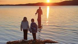 Mystisk Jesus gick på vattnet i Alingsås