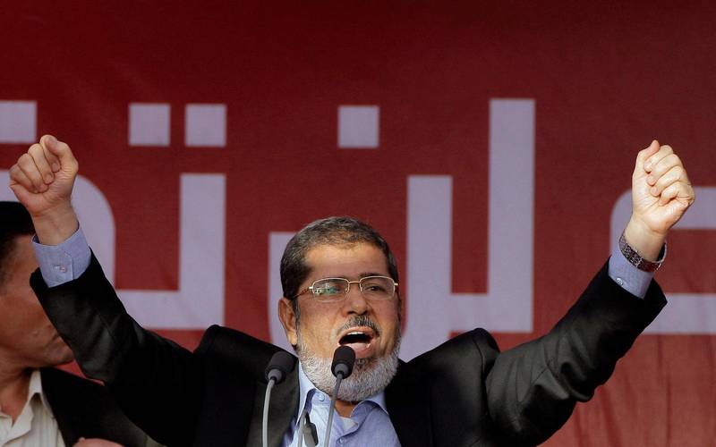 Muhammed Mursi från det Muslimska brödraskapet valdes till Egyptens president år 2013. Han avsattes senare i en militärkupp.