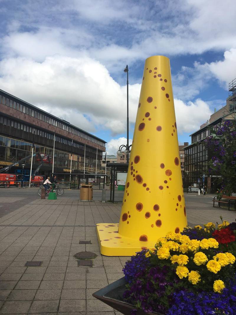 "Banana cone" av Anna Sörensson Rydh, Sverige.