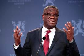 Skyddet av Denis Mukwege diskuterades i riksdagen