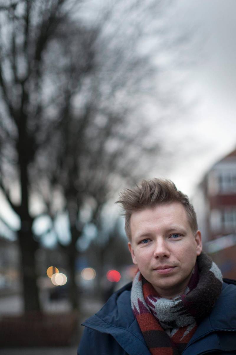 Emanuel Karlsten, expert på sociala medier medverakar under kristna feministhelgen i Göteborg.