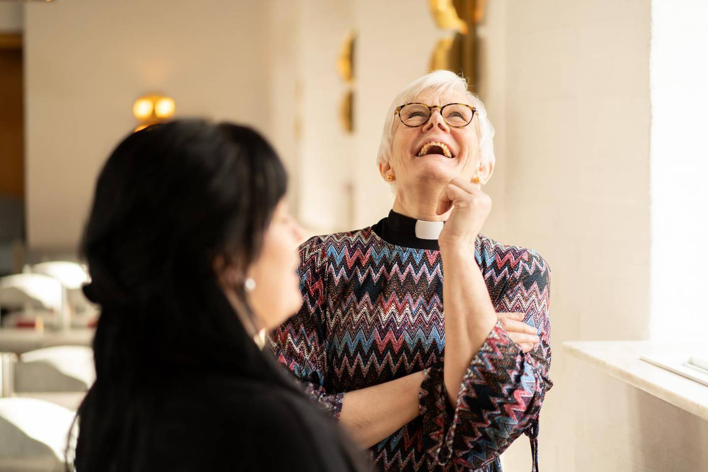 Moni Höglund, EFK-pastorn som blev präst och numera arbetar som församlingsherde.