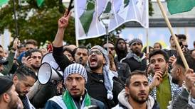 Kraftig anti-israelisk retorik vid palestinska demonstrationer