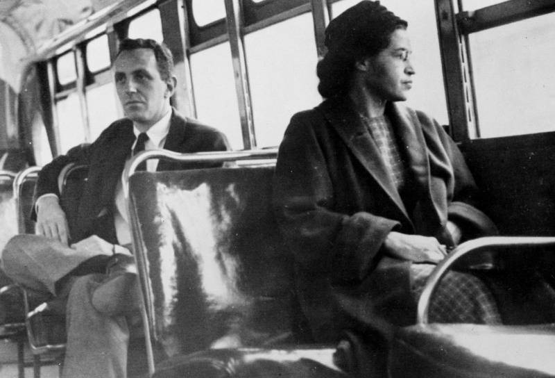 Rosa Parks bussprotest.