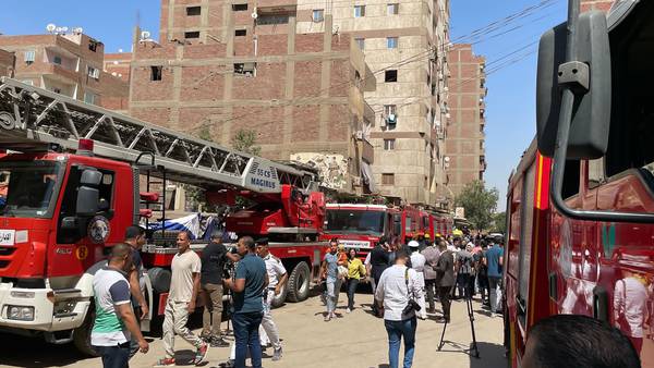 Över 40 döda i kyrkbrand i Egypten