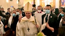 Fem minnesvärda ögonblick från påvens Irakresa