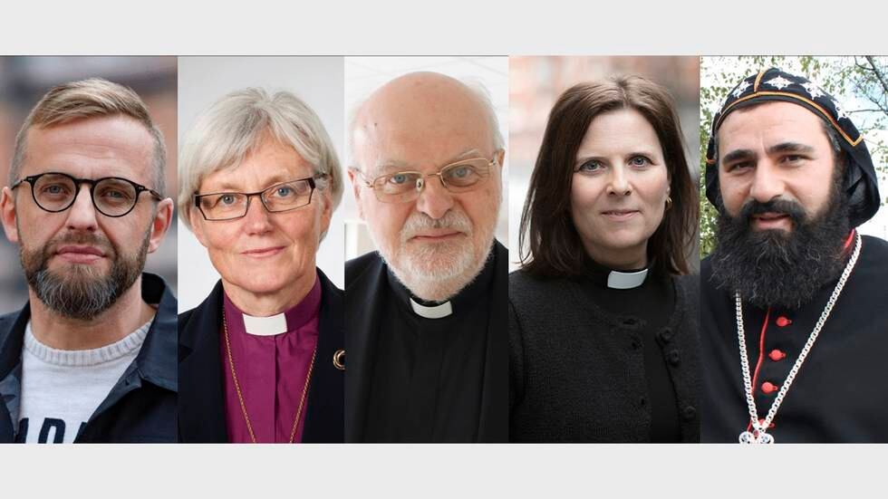 Sveriges kristna råds presidium.