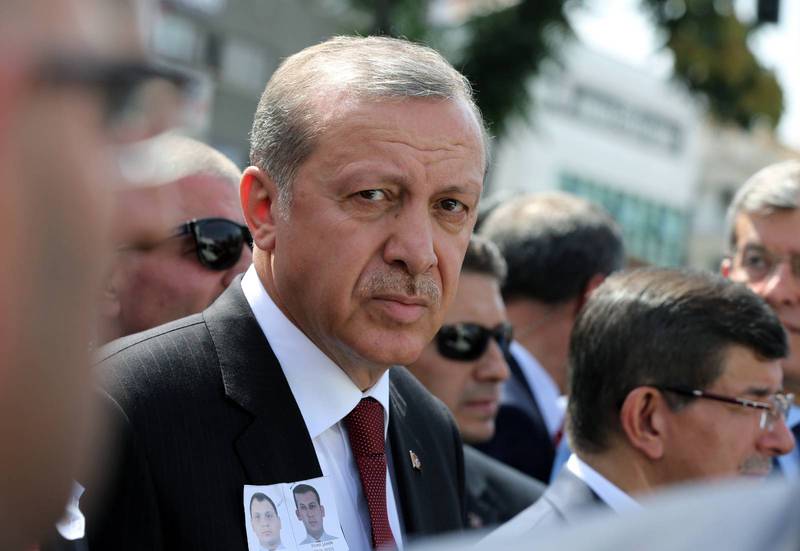 Turkiets president Recep Tayyip Erdoğan