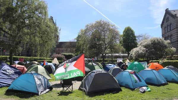 Tältprotester mot Israel sprider sig till svenska universitet