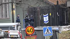 Misstänkt terrordåd vid Israels ambassad i Stockholm