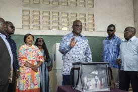 Sittande presidenten mot seger i Kongo-valet