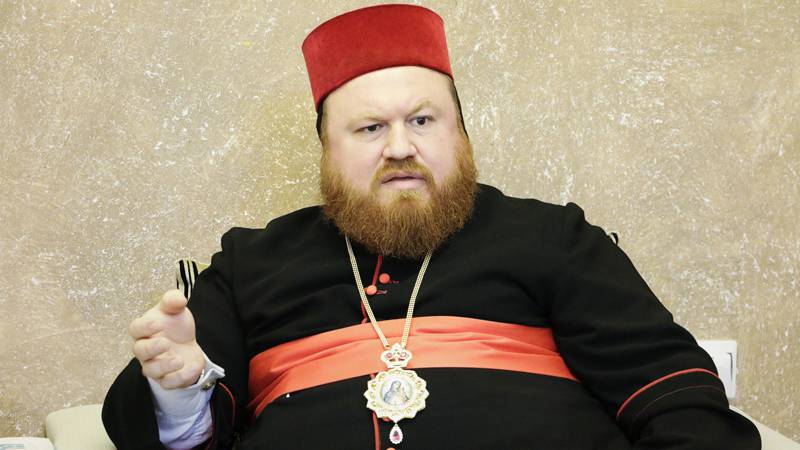 Nicodemus Daoud Sharaf, ärkebiskopen av Mosul.