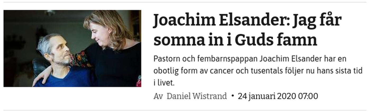 En av årets mest lästa artiklar på Dagen.se