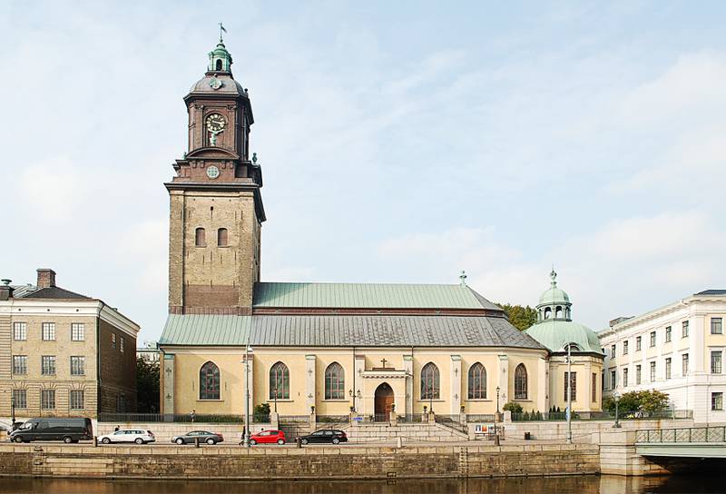 Tyska kyrkan i centrala Göteborg.