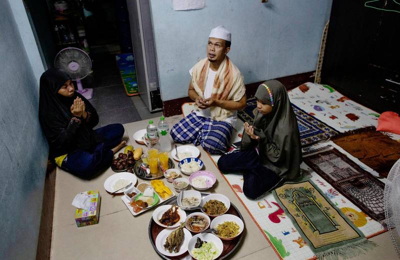 Den muslimska fastan Ramadan inleddes i år den 23 april.
