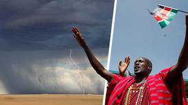 Kenyaner ber Gud att sända regn