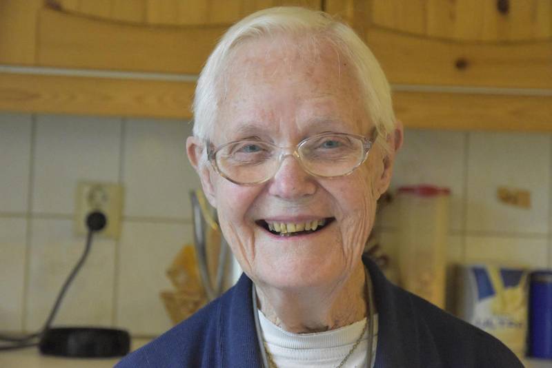Ebba Eklund, 90 år, Vittaryd.