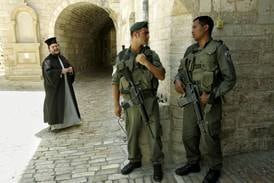 Två män arresteras efter spottattack mot munk i Jerusalem