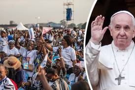 En miljon firade mässa med påven