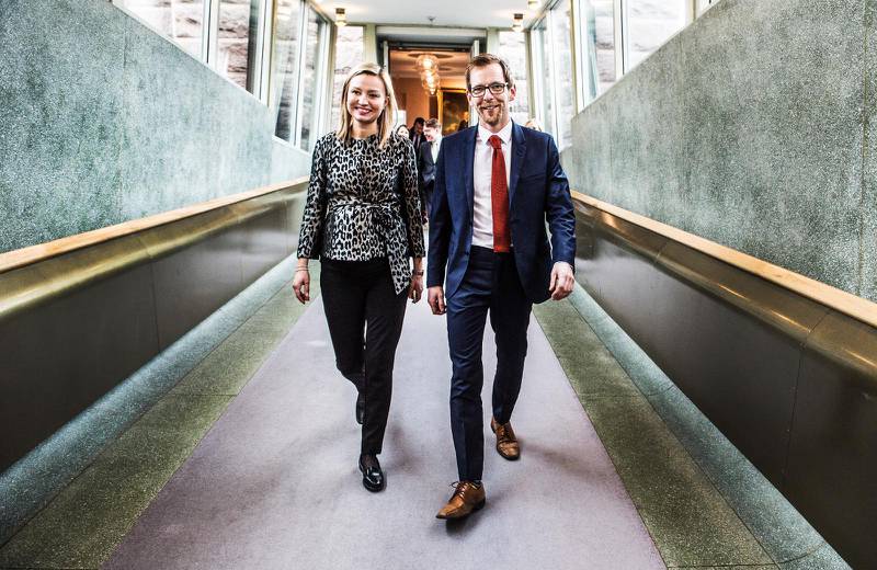 Ebba Busch Thor och Jakob Forssmed kandiderade för Kristdemokraternas partiledarpost.