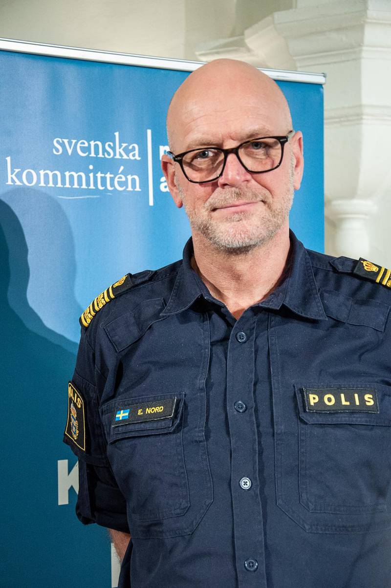 Erik Nord, polischef i Stor­göteborg, svarade att polisen följer de lagar som finns, och anser att de behöver bli tydligare.