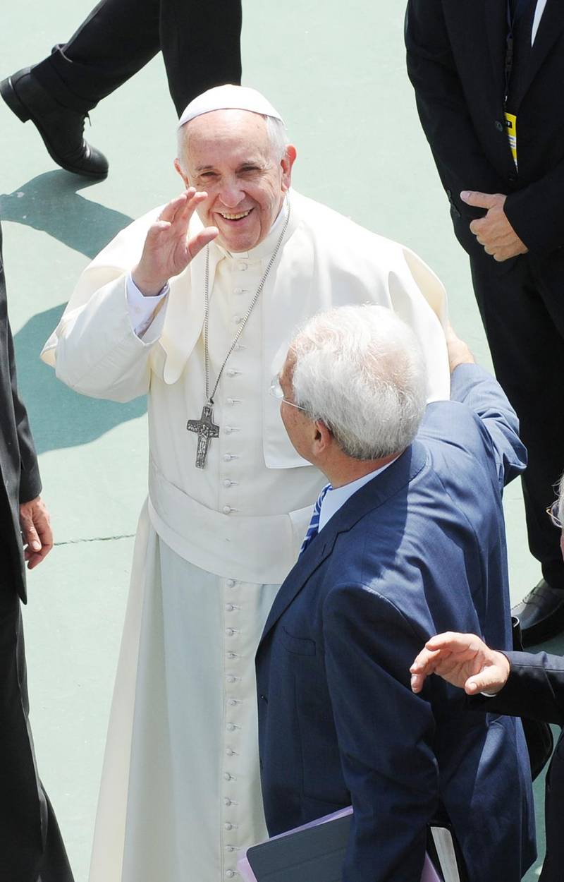 Påven och evangelikaler.
