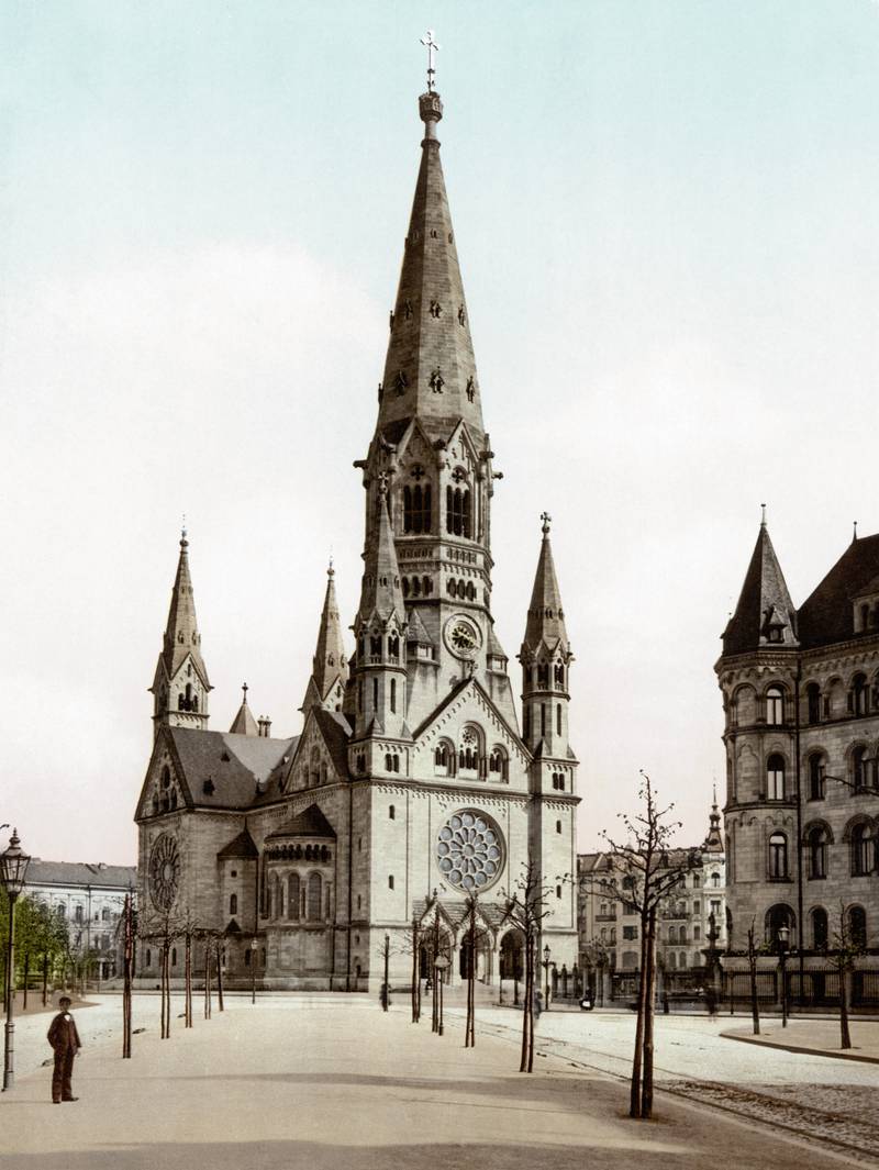 Kaiser Wilhelm Memorial Church cirka 1900.