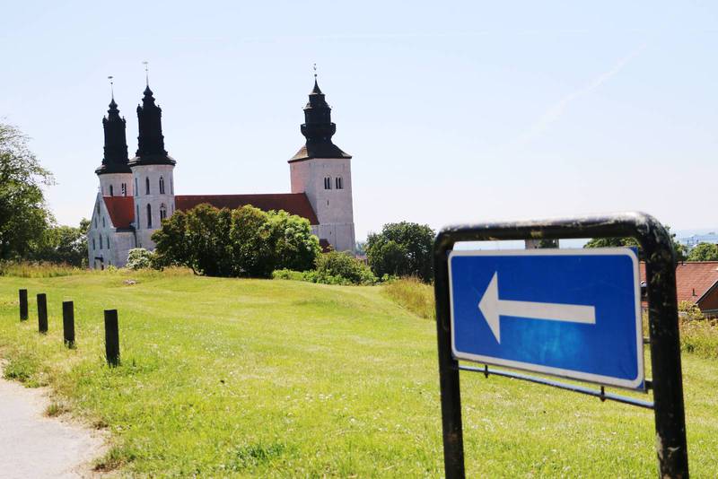 DOMKYRKAN. Visby domkyrka, där både domprost och biskop ska samsas, men där de båda varit i konflikt med varandra i flera års tid.