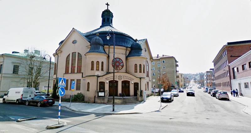 11. Betlehemskyrkan i Sundsvall. Invigdes 1916 och ligger mitt i centrm. Tillhör missionsförsamlingen i Sundsvall.