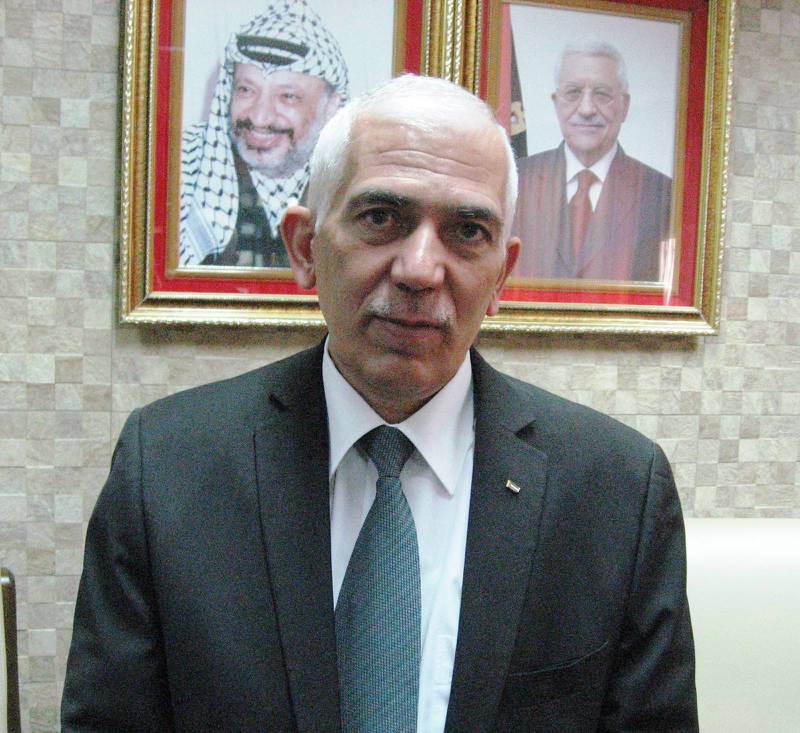 Kamel Hmaid, palestinsk guvernör i Hebron.
