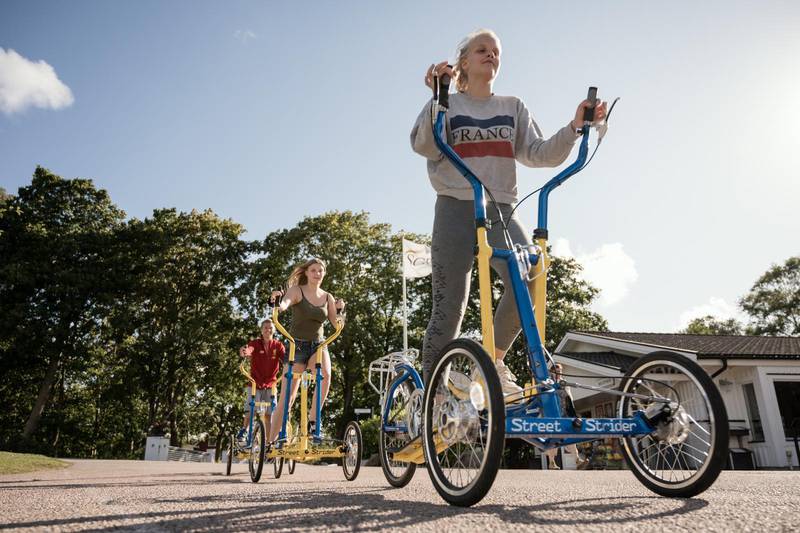 På Gullbrannagården har det i sommar funnits många olika aktiviteter att välja på.