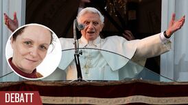 Benedikt såg inomkyrklig kritik som en följd av sekulariseringen