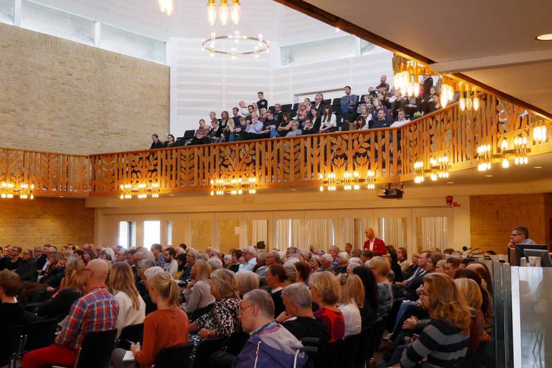 Dagens jubileumsturné i Saronkyrkan, Göteborg. Dagen 70 år