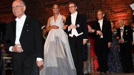 Klänning från Stadsmissionen gjorde succé på Nobelfesten