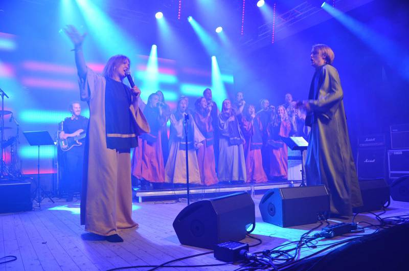 Sancity Gospel Choir från Glimåkra folkhögskola.