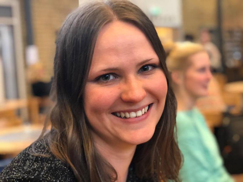 Kristina Nilsson, församlingsmedarbetare i Centrumkyrkan, Mariannelund:
