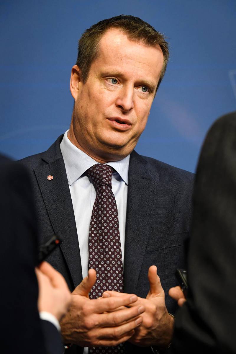 Anders Ygeman. (S), inrikes­minister.