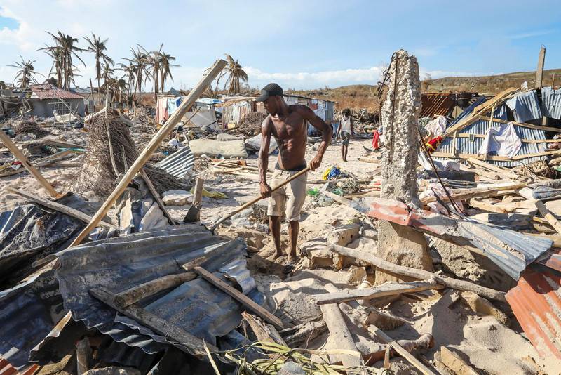 Orkanen Matthew lämnade svår förödelse efter sig när den drabbade Haiti för en vecka sedan. 