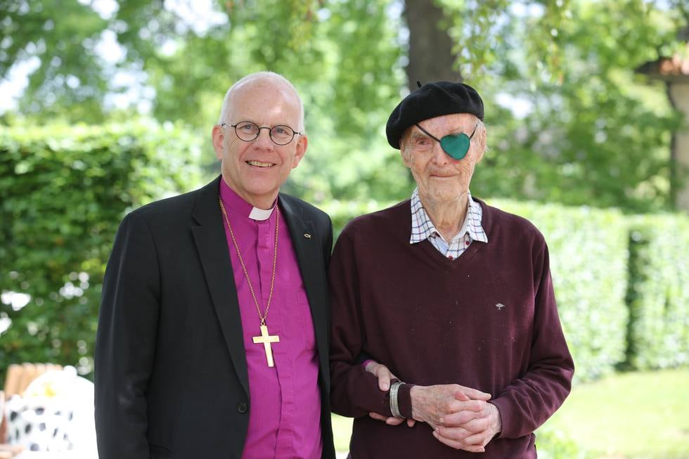 Martin Modéus och Martin Lönnebo, två av de tre Martin som varit biskopar i Linköpings stift de senaste 42 åren.