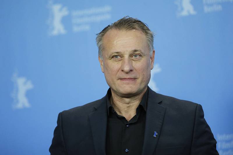 Michael Nyqvist vid filmfestivalen i Cannes 2016.