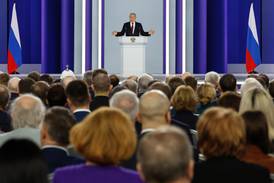 Putin hånade Engelska kyrkan i tal till nationen