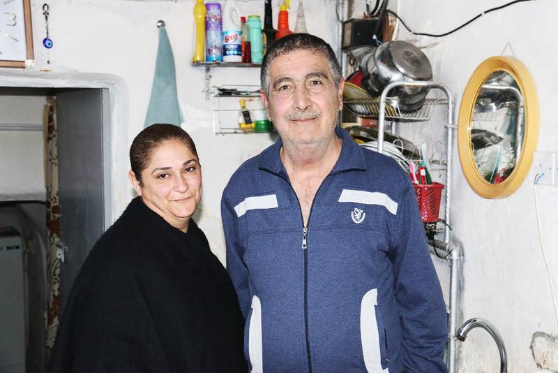 The couple Linda Nagib Nisan and Kalid Yilda Zora.