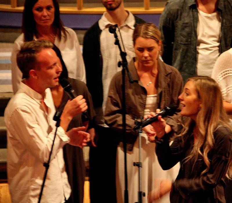 Philip Ingemarsson och Sofia Sjöö sjöng också duett.